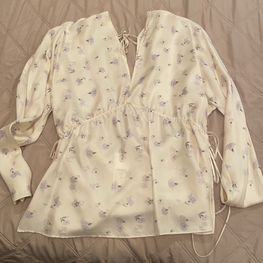 Elizabeth and James silk top
